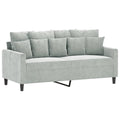Velvet 2-Seater Sofa X589