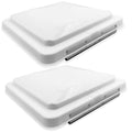 White 14" x 14" Replacement RV Roof Vent Lid Cover A154