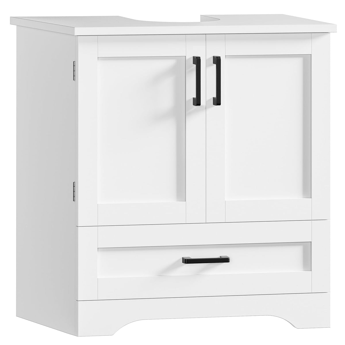24" Pedestal Sink Storage Cabinet with 2 Doors & 1 Drawer V13368