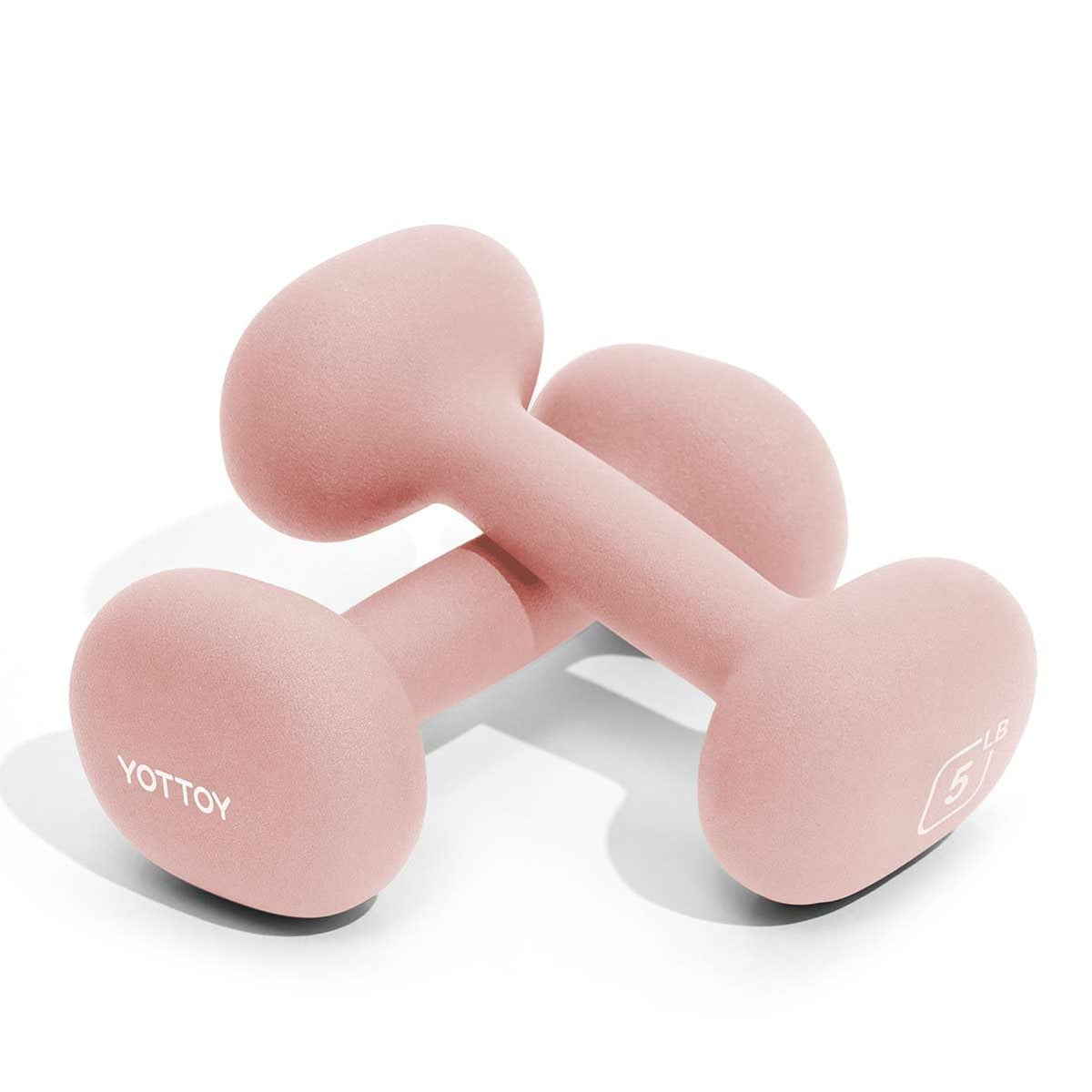 2-15 Pound Non-Slip Dumbbell Set of 2 O784