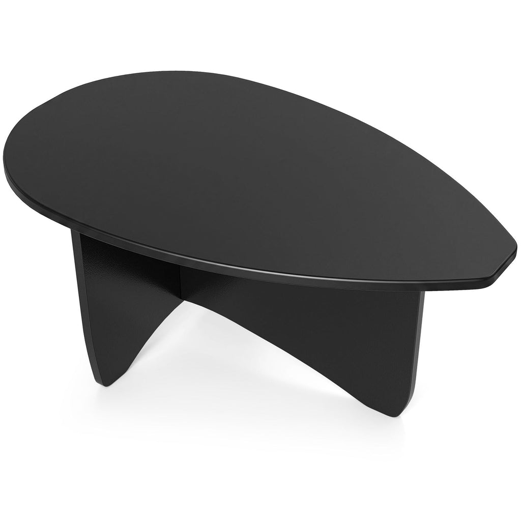 Oval Coffee Table Black L80208