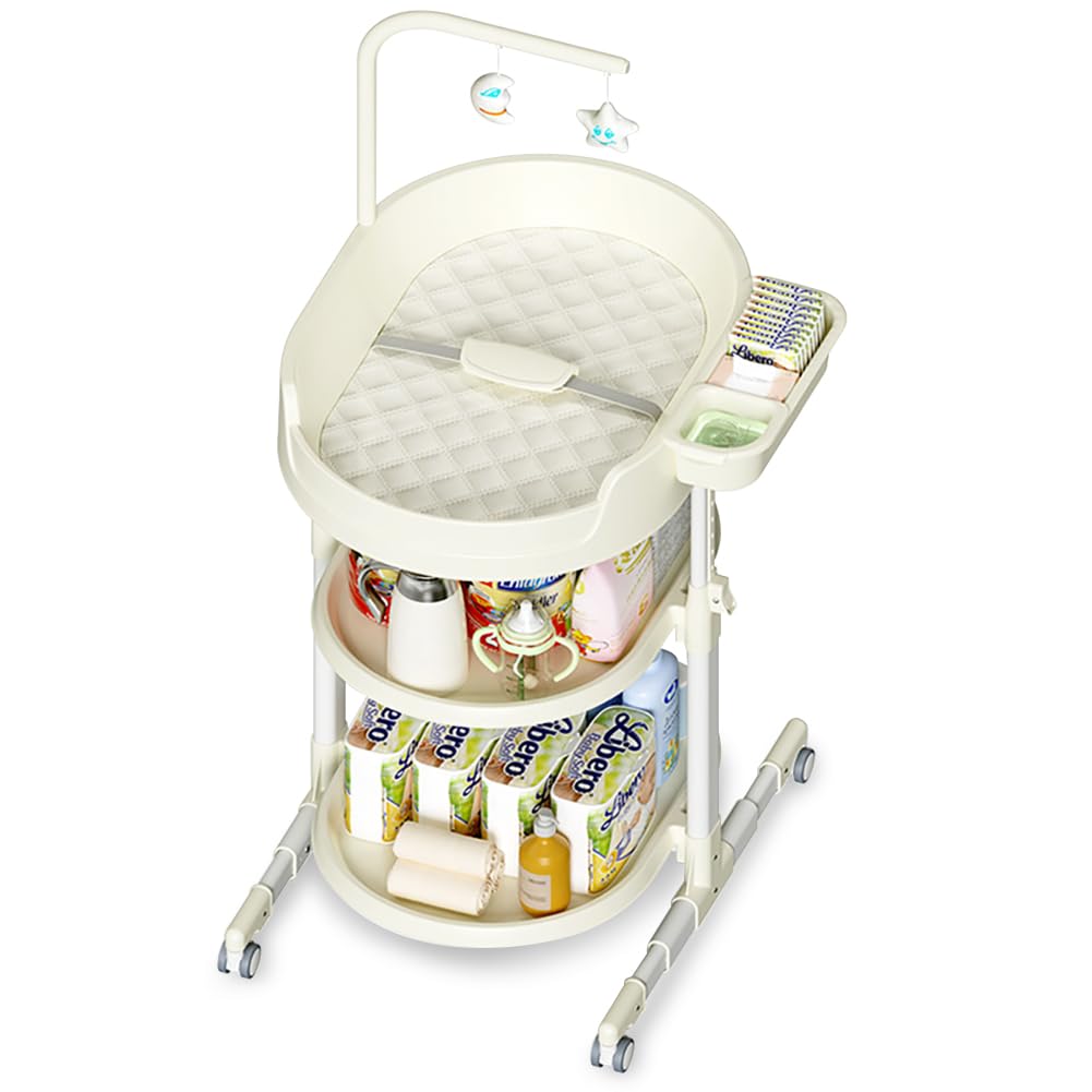 Portable Baby Diaper Changing Station with Storage Drawers G527711