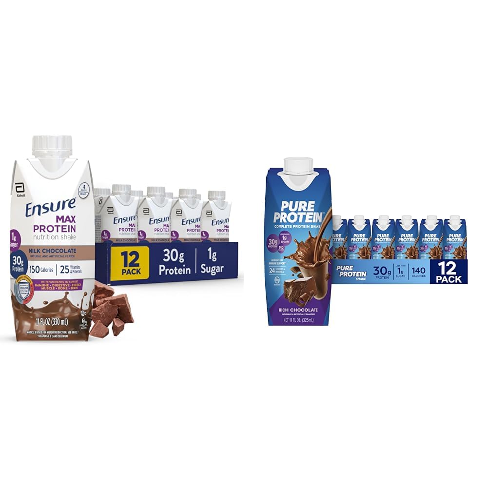 Chocolate Protein Shake 30g Protein 12 Pack E34315