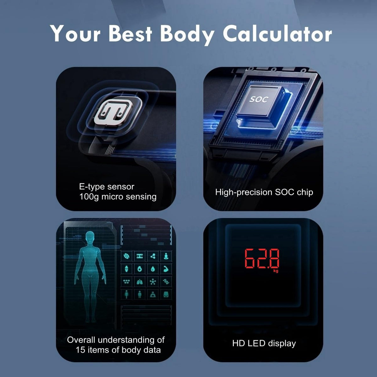 Digital Bathroom Scale M3854