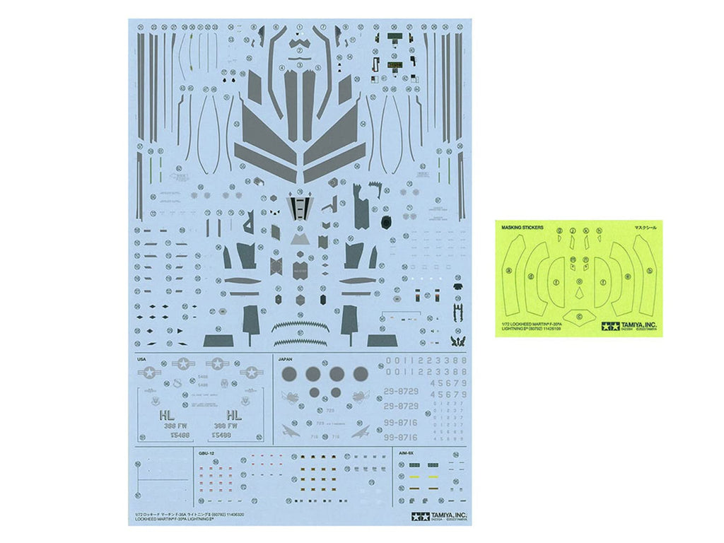 1:72 F-35A Lightning II Plastic Model Kit K793