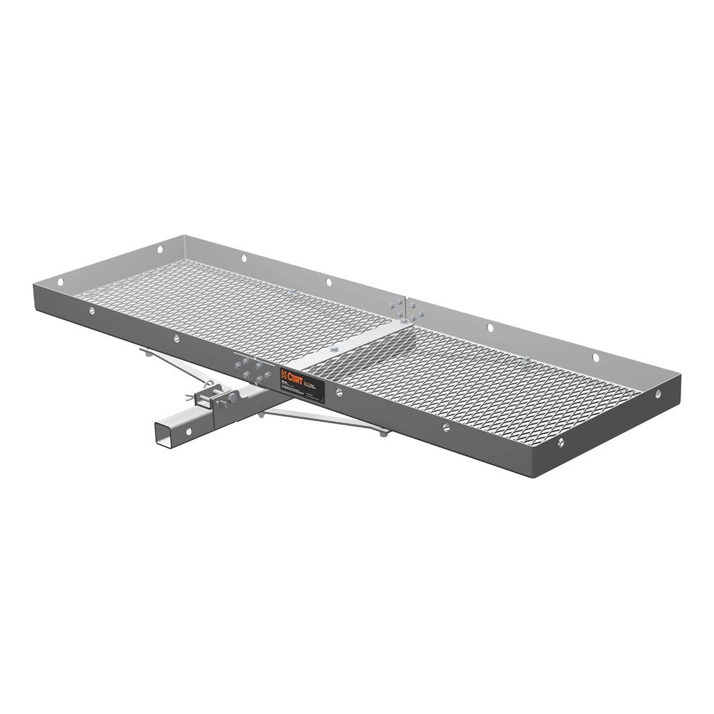 Tray-Style Trailer Hitch Cargo Carrier, 500 lbs. Capacity, 60-Inch x 19-Inch V3957