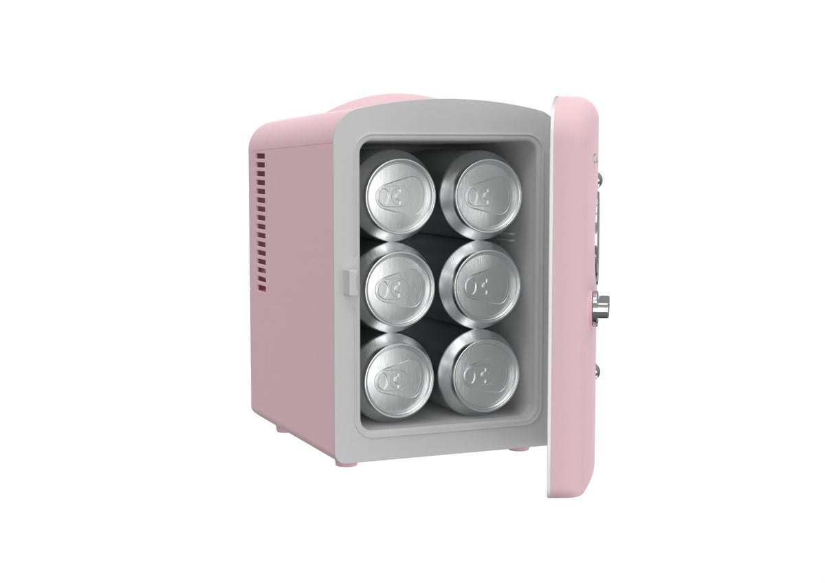 Pink Mini Portable Personal Fridge L5750