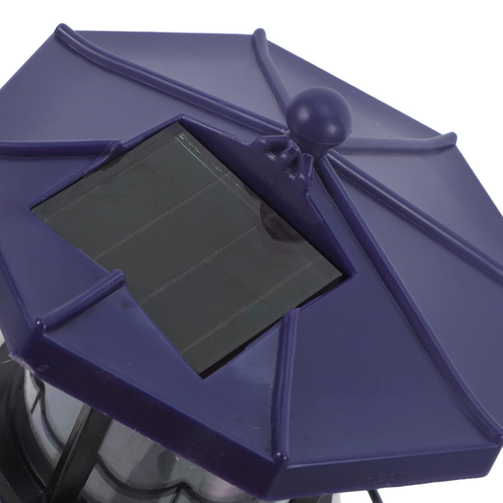 Solar Rotating Lighthouse Light Outdoor Waterproof Garden Decor Z211571