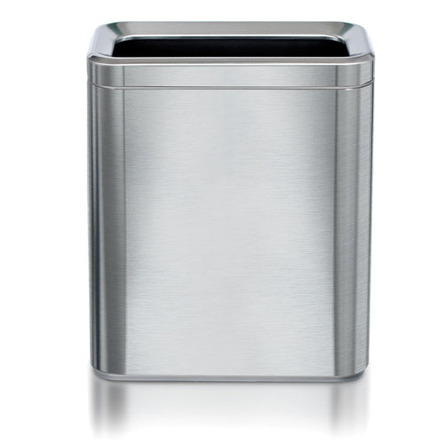 2.6 Gallon Stainless Steel Slim Trash Can with Removable Bucket O363