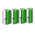 4-Pack D Rechargeable NiMH Batteries I43704