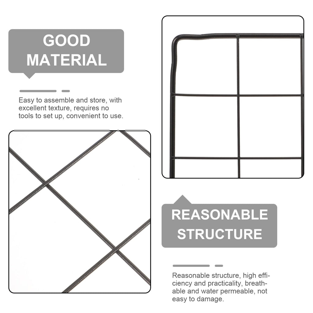 4pcs Flexible Iron Mesh Dog Fence Panels X915