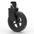 8" Trailer Jack Swivel Caster with Spoked Wheel Q3119