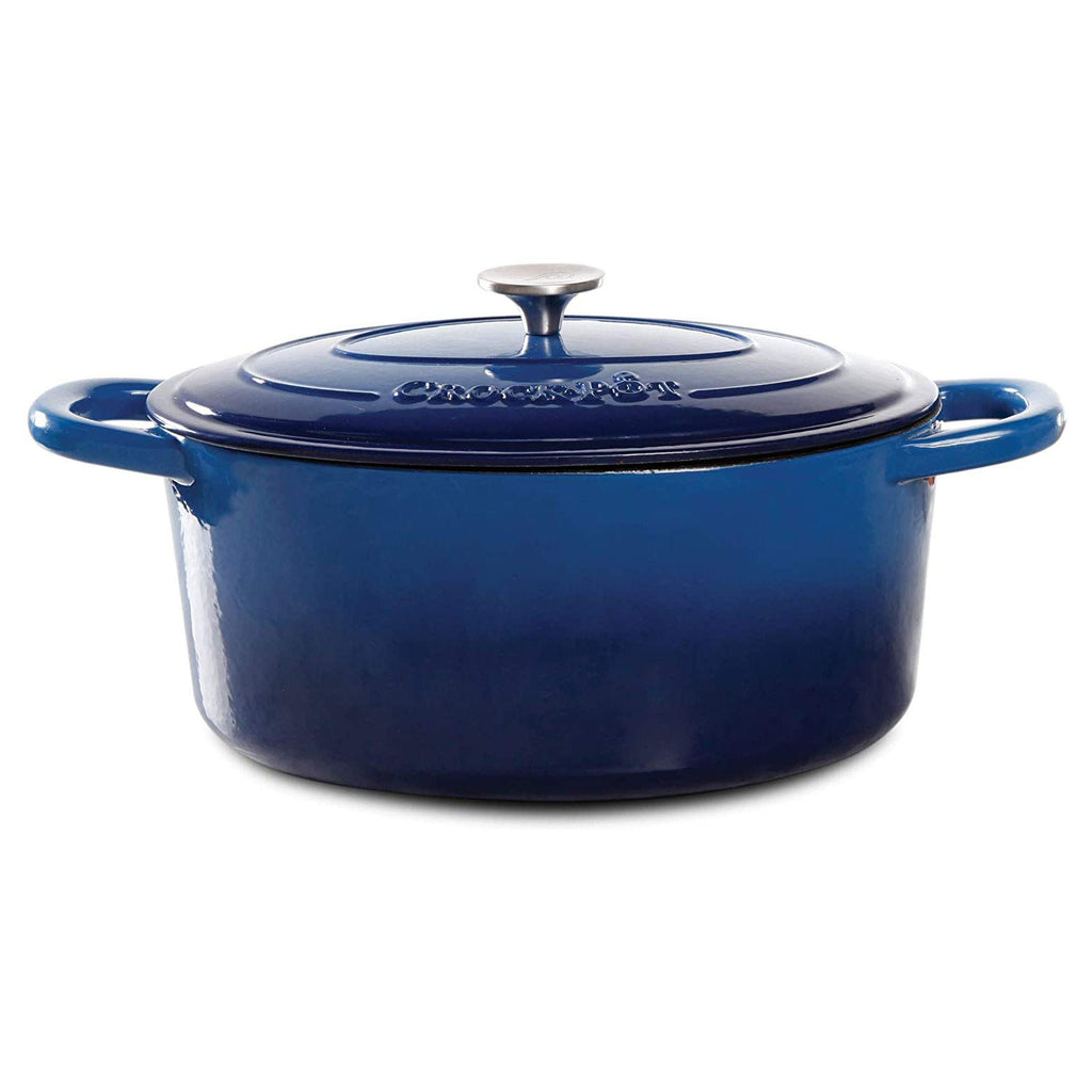 7-Quart Oval Enameled Cast Iron Dutch Oven with Lid C687
