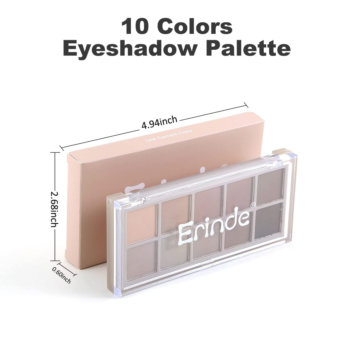 10 Colors Matte Eyeshadow Palette V98582