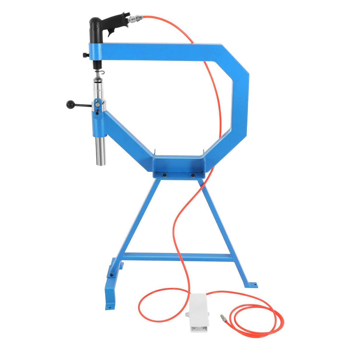 50-100 PSI Pneumatic Planishing Hammer with Foot Pedal Stand V28710