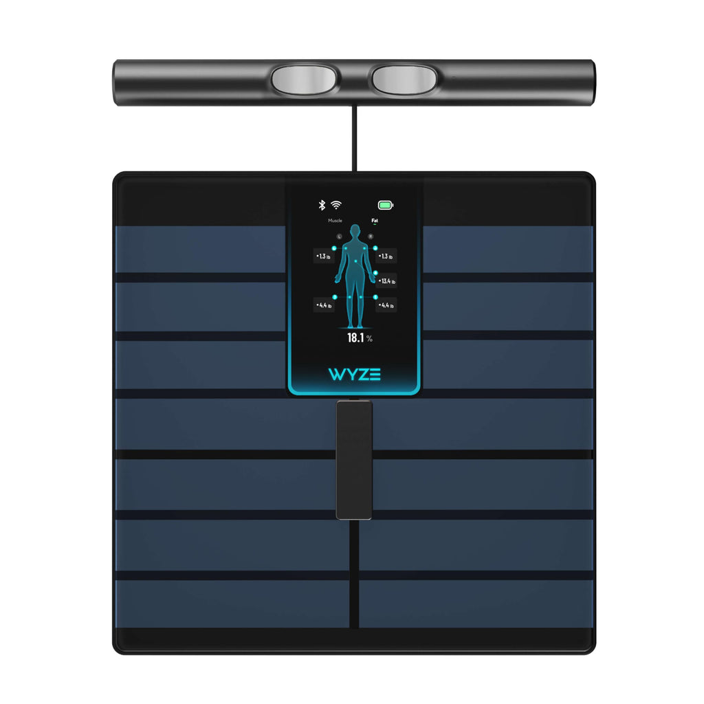 Wi-Fi & Bluetooth Body Composition Scale with Handle, 400 lbs, Black Y26580
