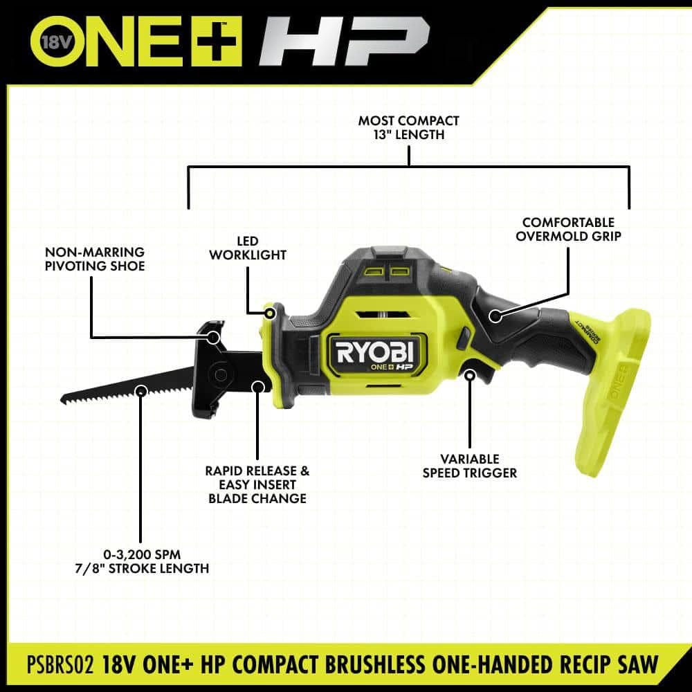 18V Brushless Cordless Compact 2-Tool Combo Kit with Drill/Driver S460