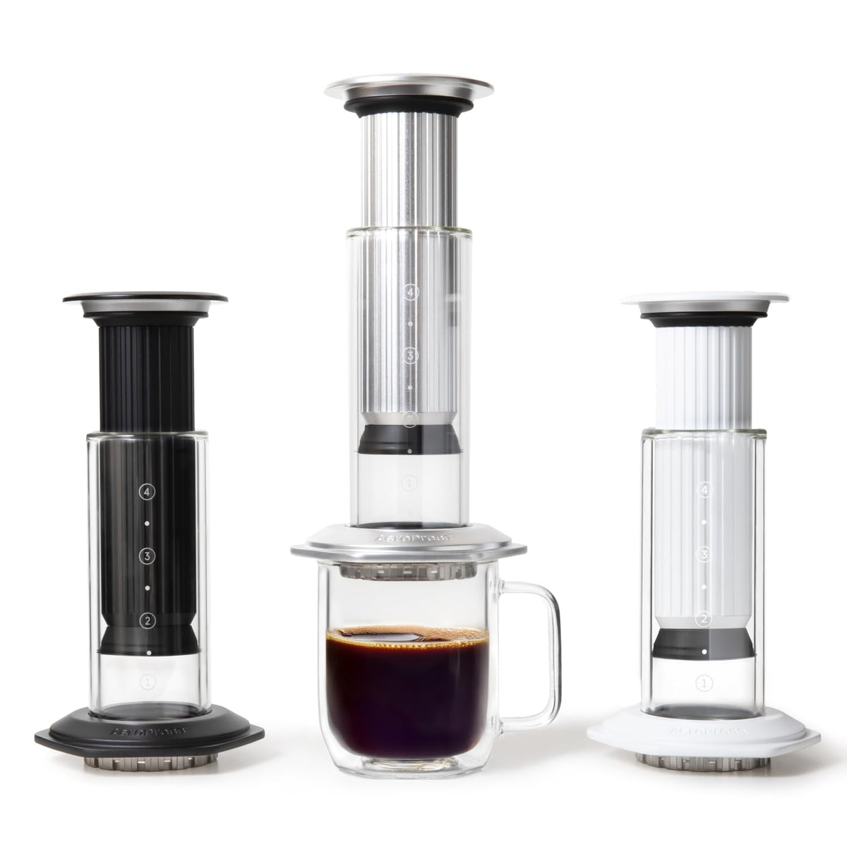 Premium Glass Stainless Steel Coffee Press T795