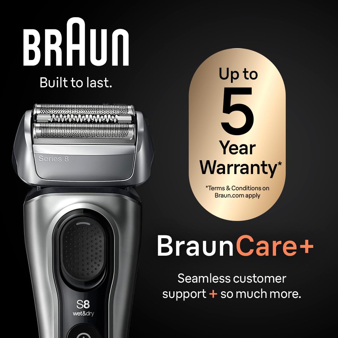 Electric Foil Shaver with Precision Beard Trimmer G77851