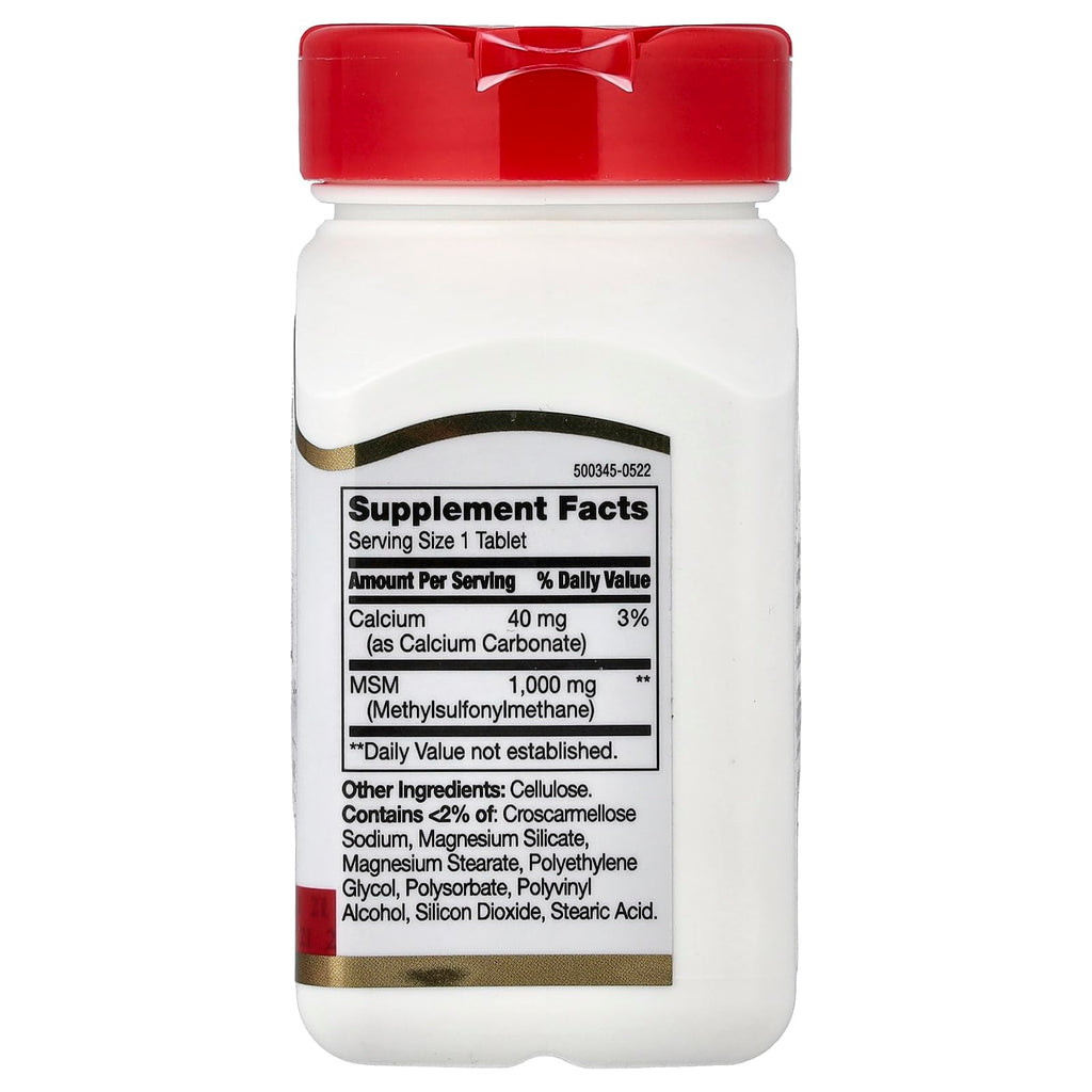 MSM 1,000 mg 90 Tablets Z257595