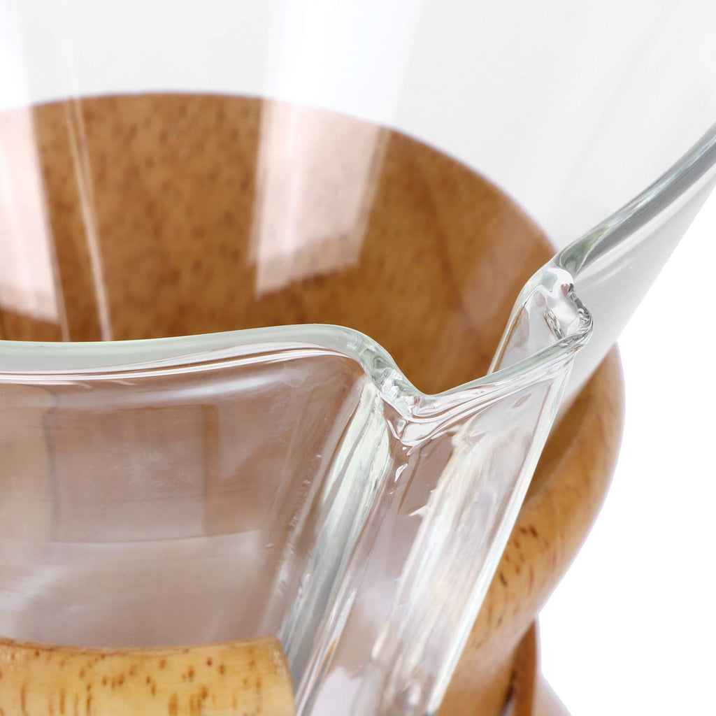Glass Coffee Maker with Stainless Steel Filter 600ml L412
