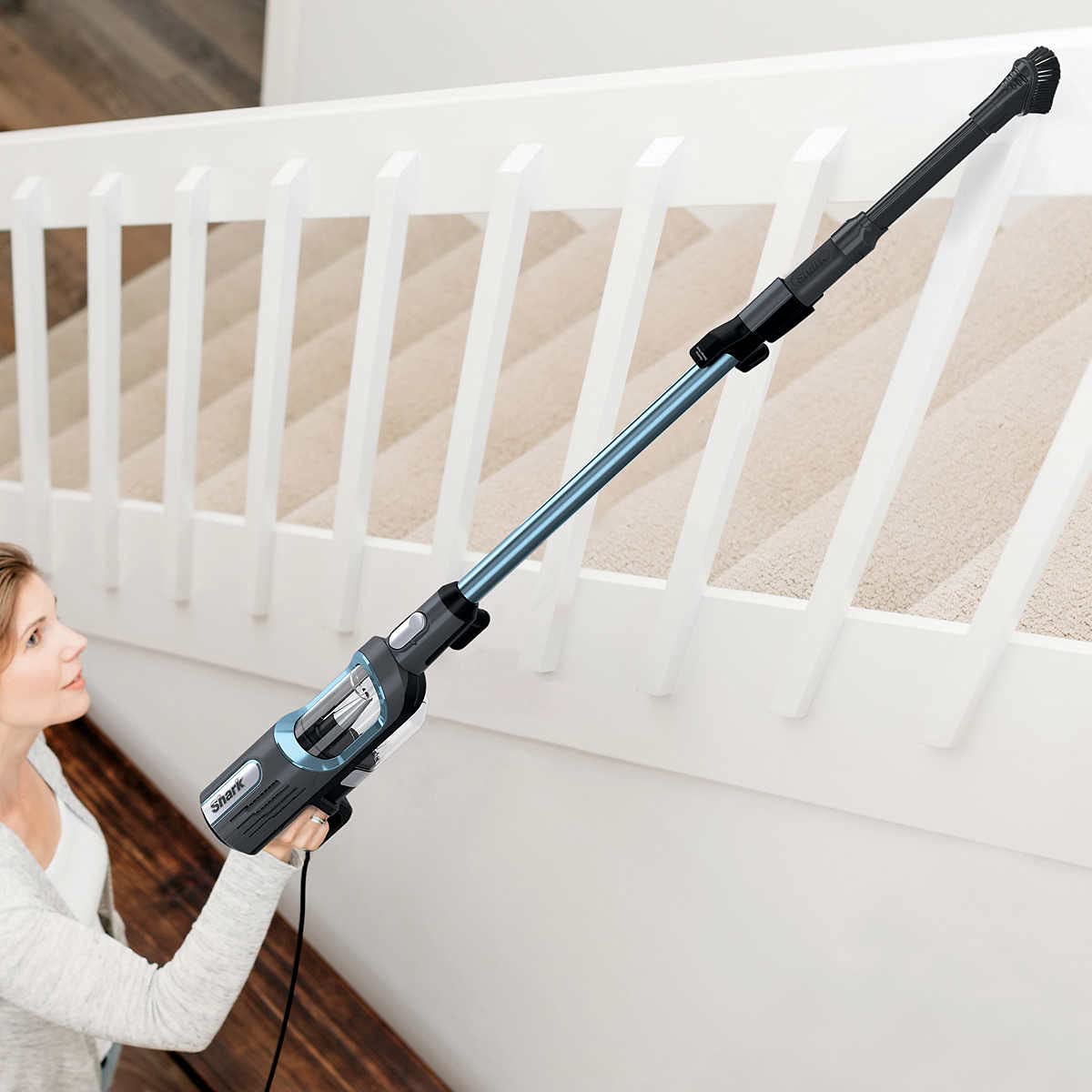Corded Stick Vacuum with Self-Cleaning Brushroll D74050