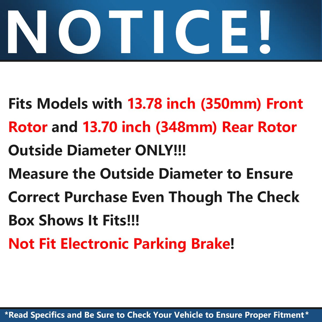 Front and Rear Brake Kit X4230