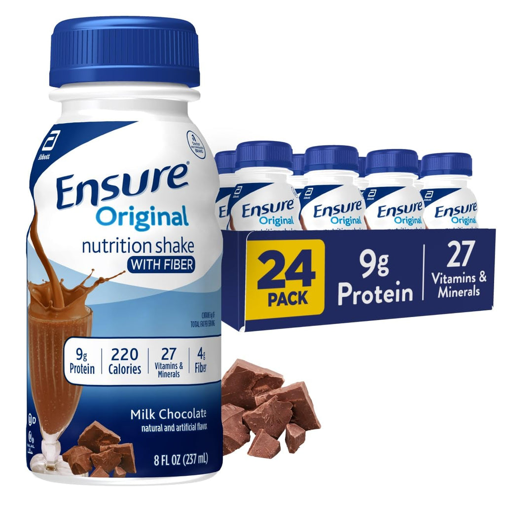 Milk Chocolate Nutrition Shake With Fiber, 24 Pack L78206