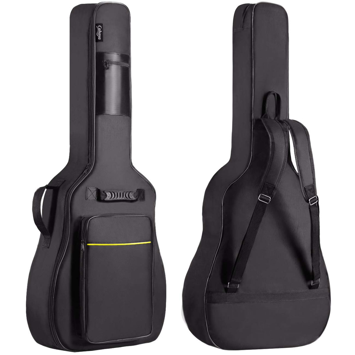 41 In 0.35 In Thick Padding Soft Guitar Bag Black B950