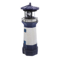 Solar Rotating Lighthouse Light Outdoor Waterproof Garden Decor Z211571