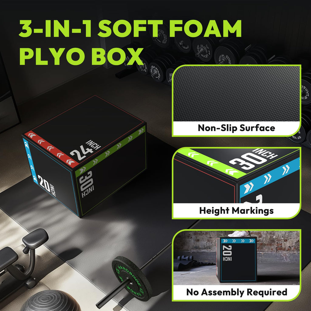 3-in-1 Plyometric Box E499561