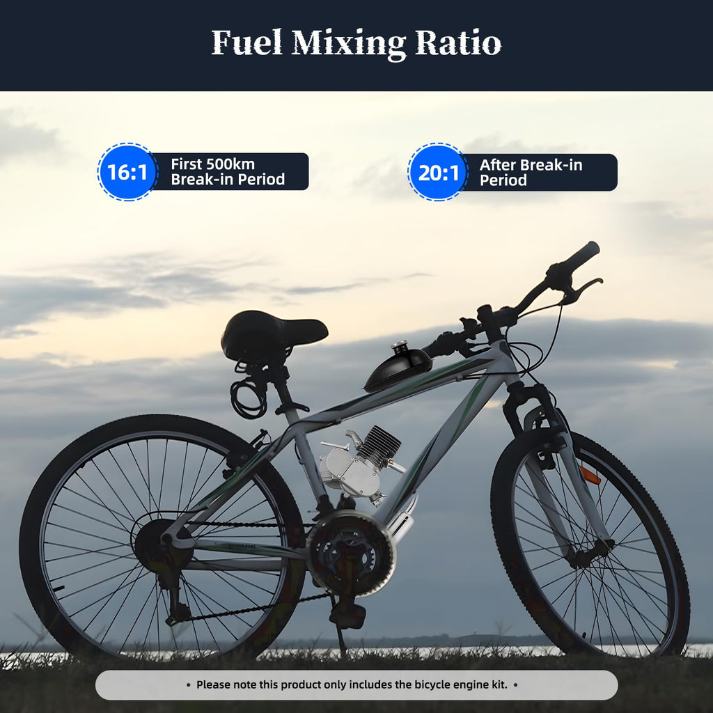 100cc 2 Stroke Air-Cooling Bicycle Engine Kit T942