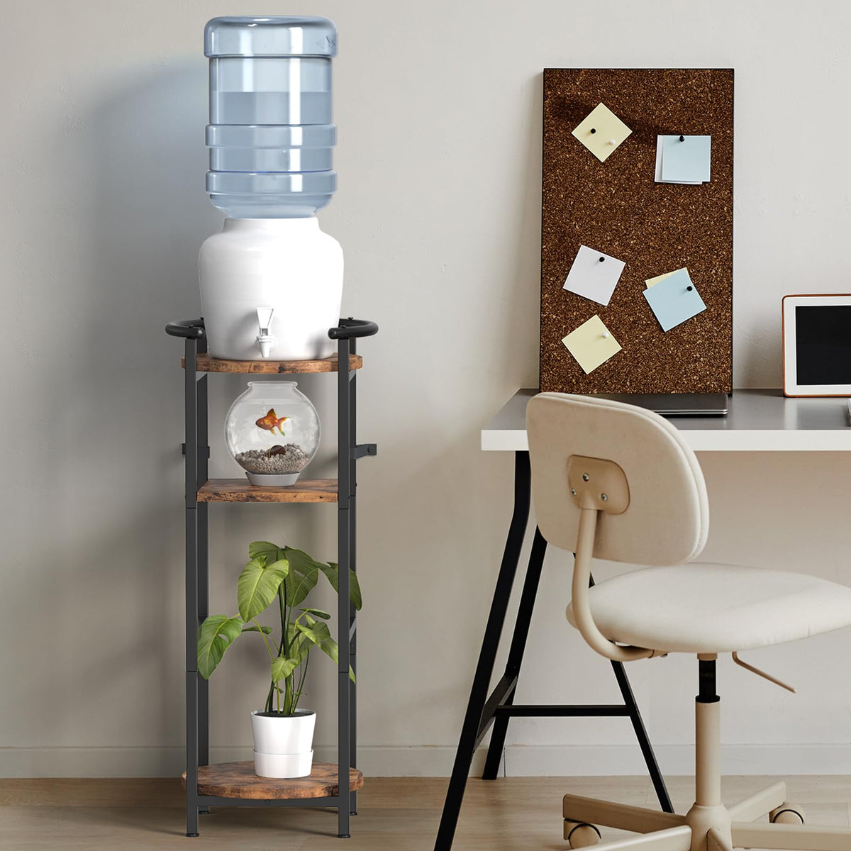 Wood Drink Dispenser Stand R841687