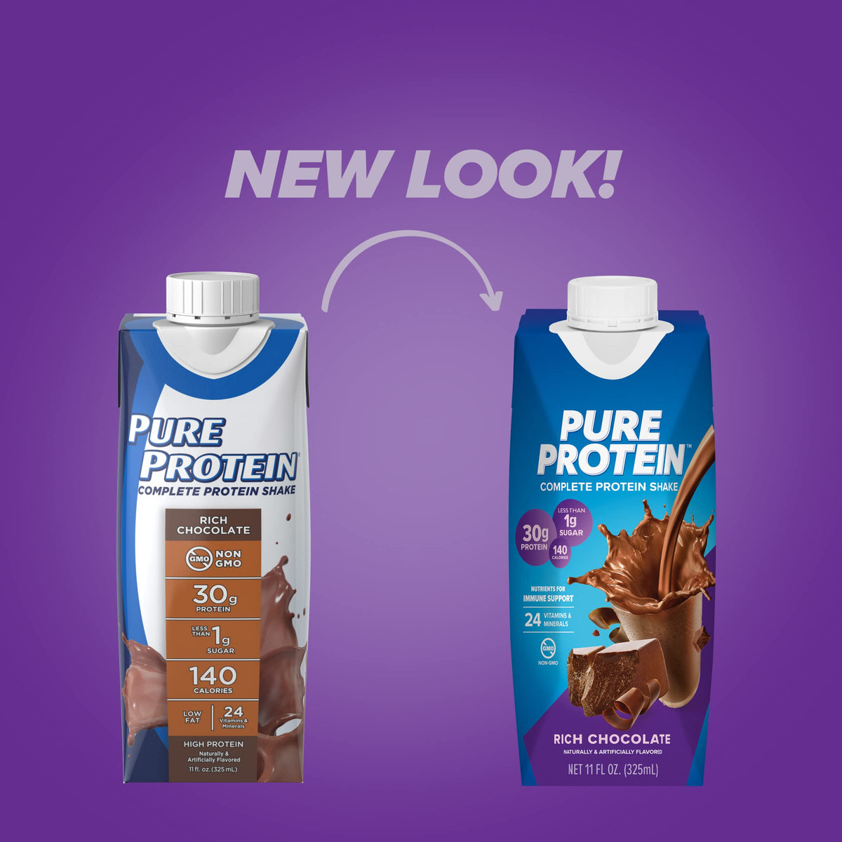 Chocolate Protein Shake 30g Protein 12 Pack E34315