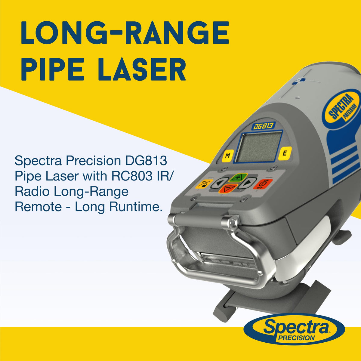 Self-Leveling Pipe Laser Red Beam J1631