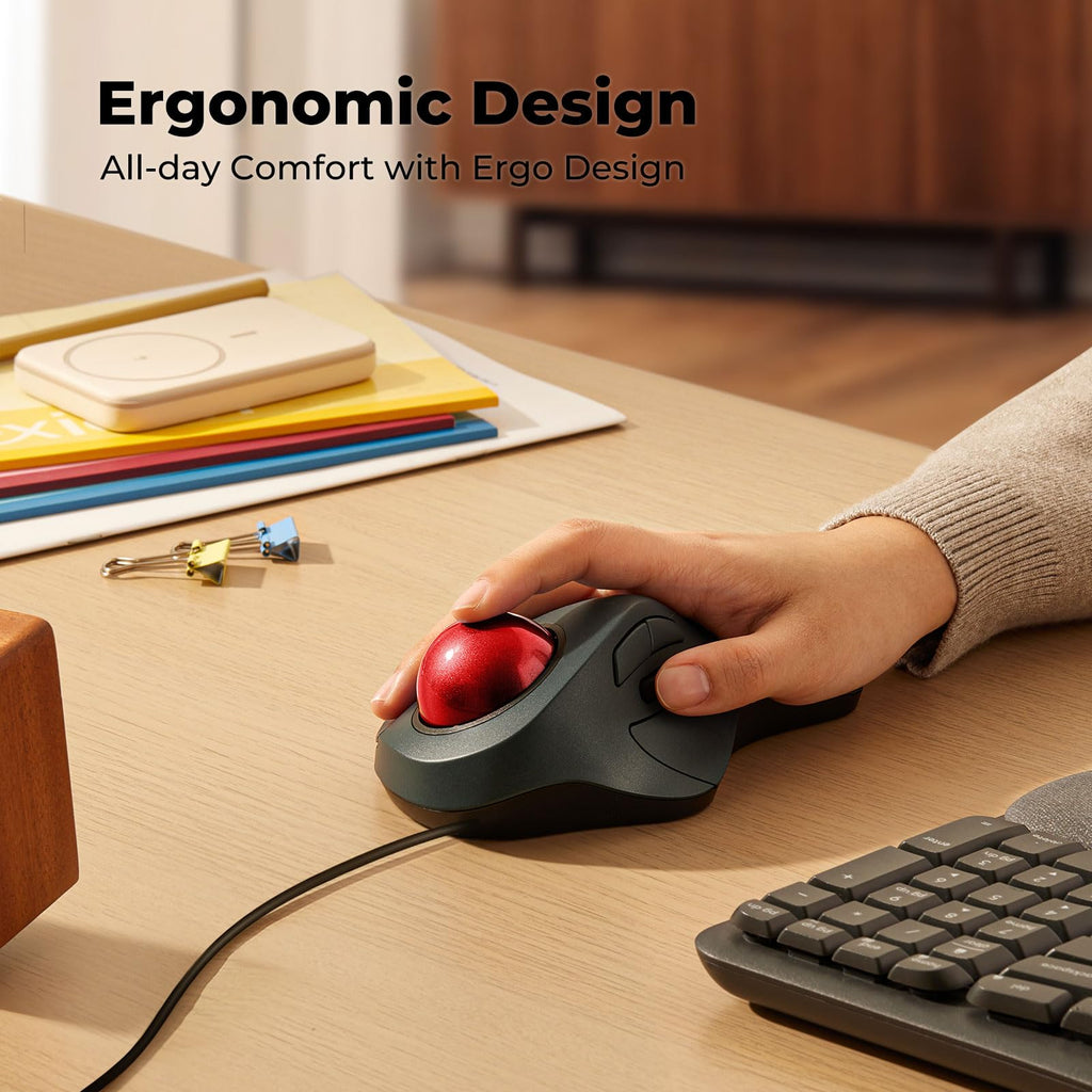 Ergonomic Trackball Mouse L530