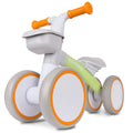 12-24 Month 4 Wheels Adjustable Seat Baby Balance Bike with Storage Basket A890