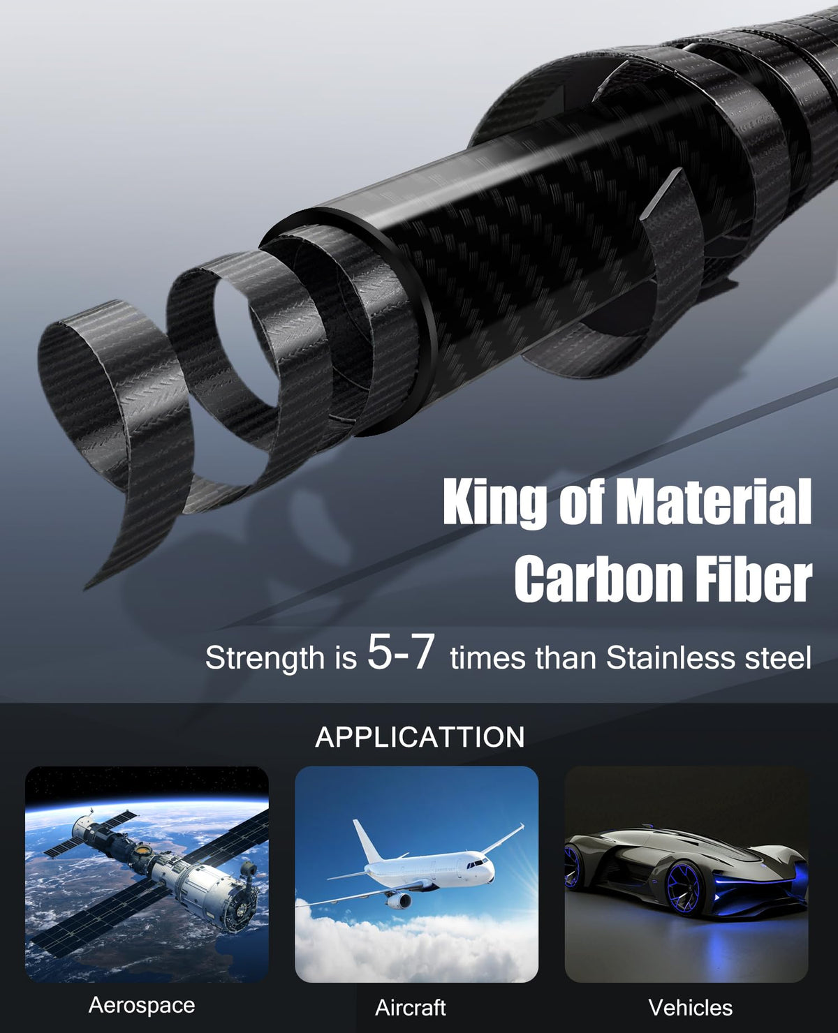 Carbon Fiber Flag Pole P506