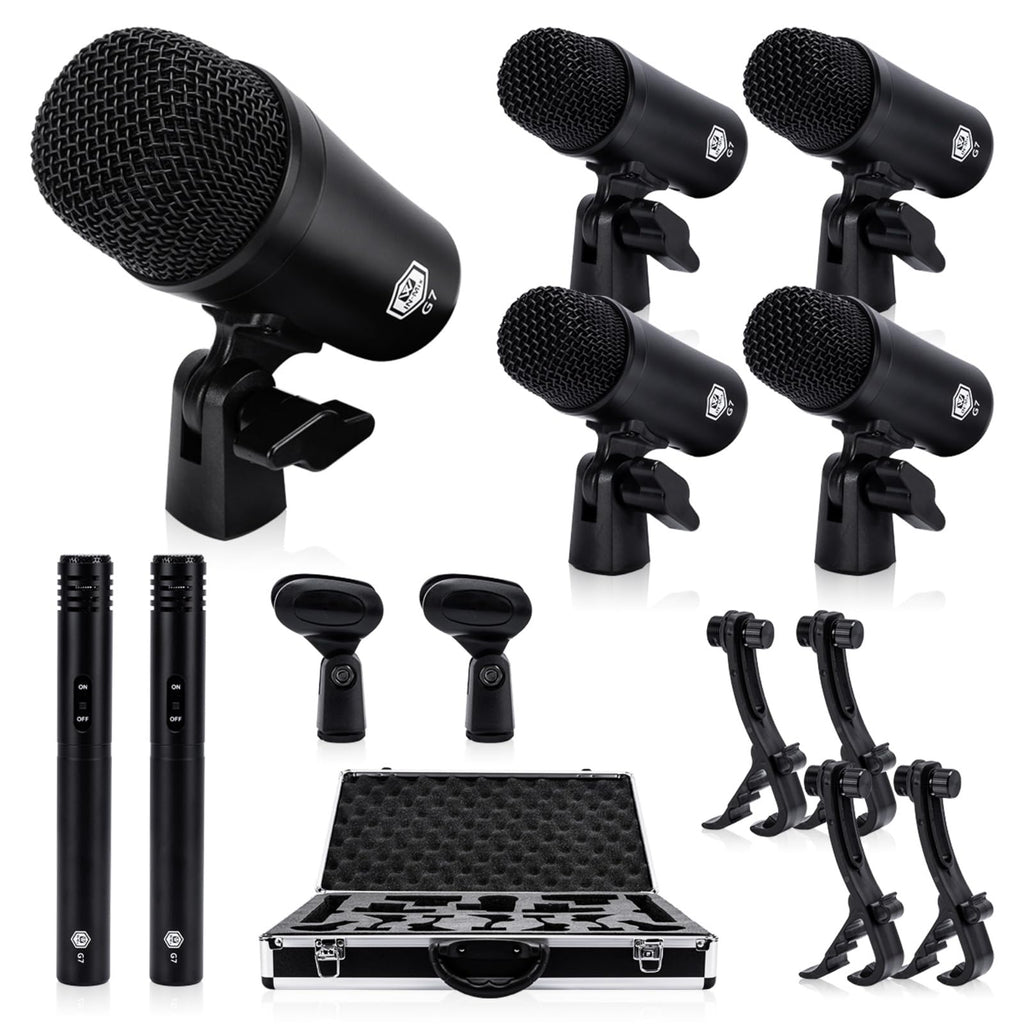 7-Piece Drum Mic Kit with XLR Outputs X4696
