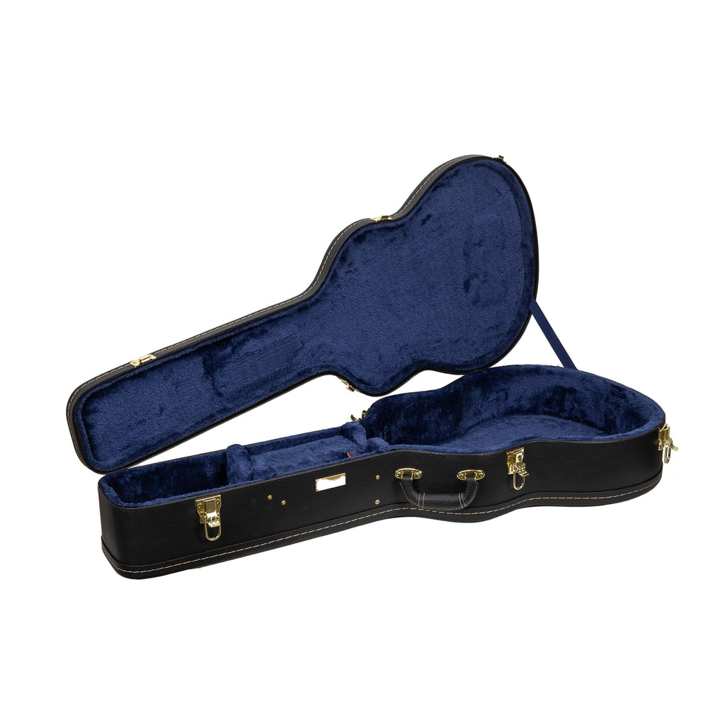 Black Wooden Case for 16" Archtop Hollow Body Jazz Electric Guitars N157682