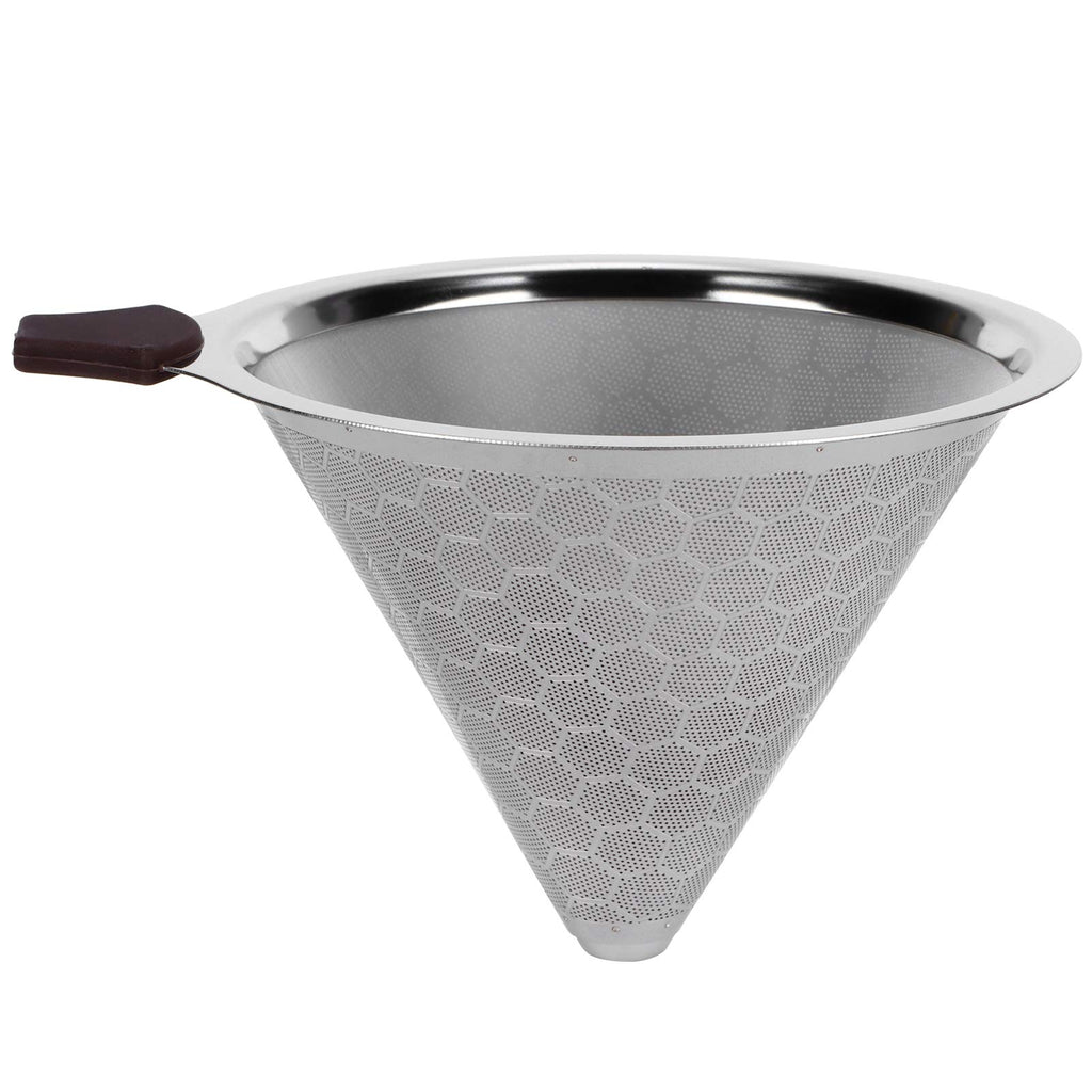 Glass Coffee Maker with Stainless Steel Filter 600ml L412