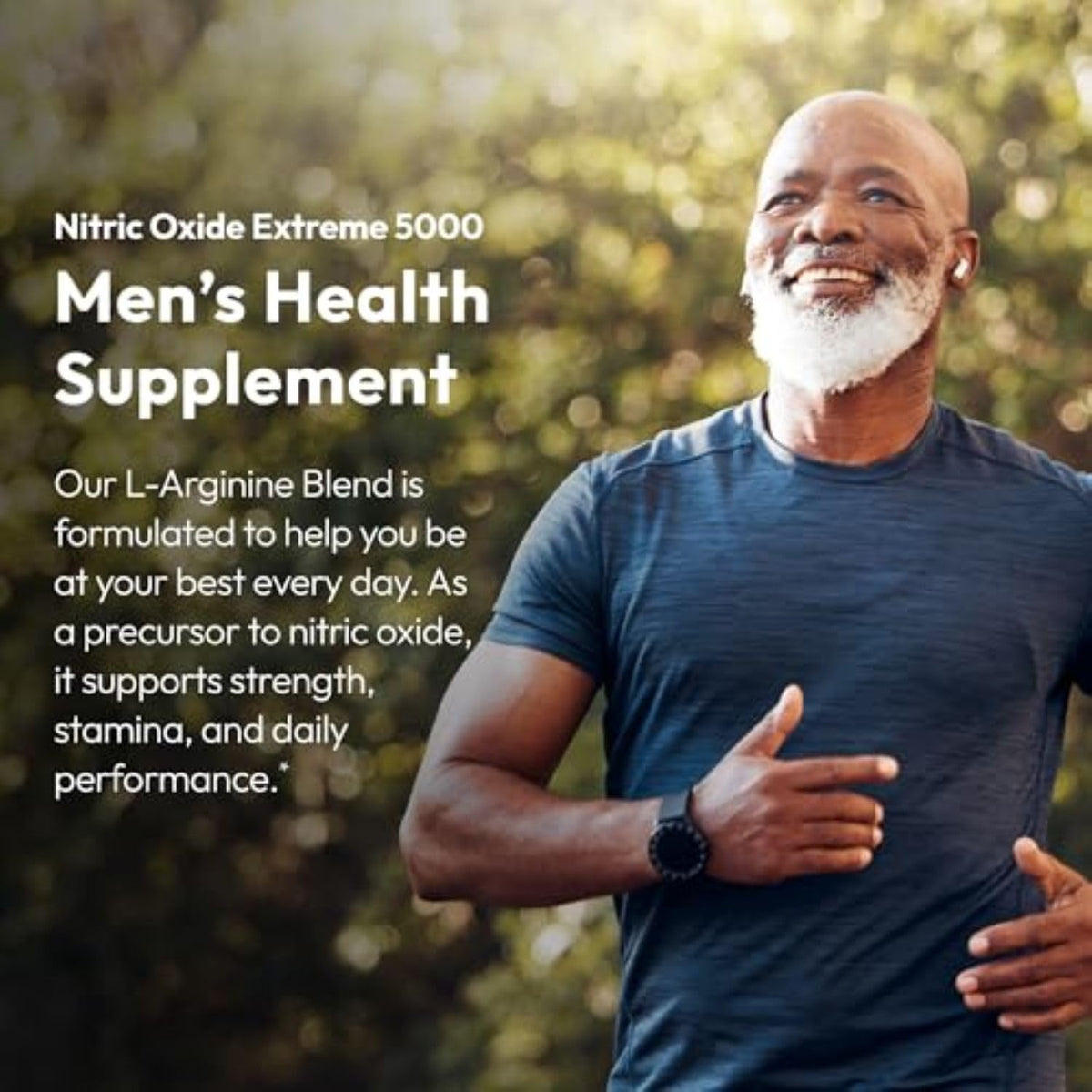 L-Arginine Men's Health Supplement 60 Capsules Pack of 3 W9023