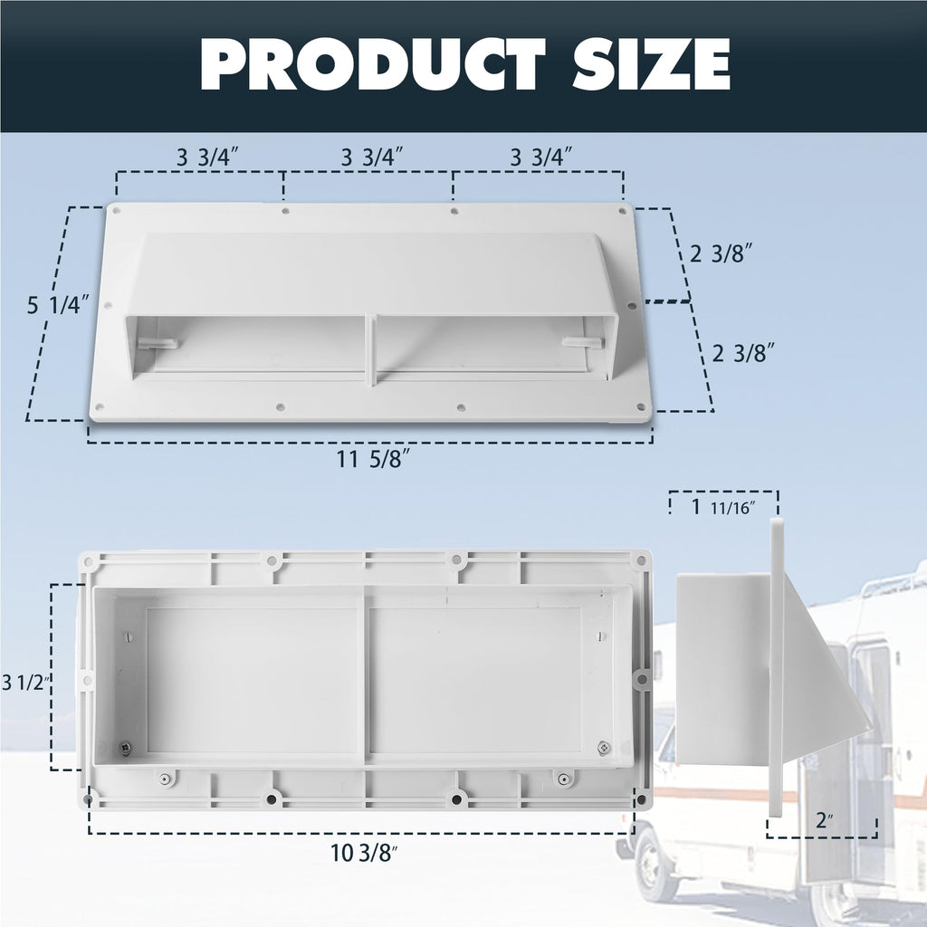 RV Range Hood Vent Cover Q60031