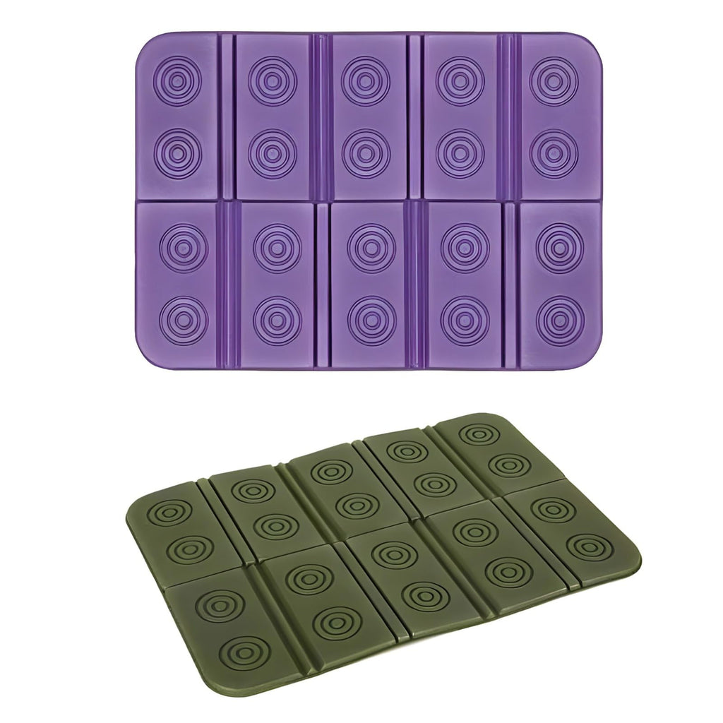 2 Pcs Waterproof Folding Foam Seat Cushion H7026