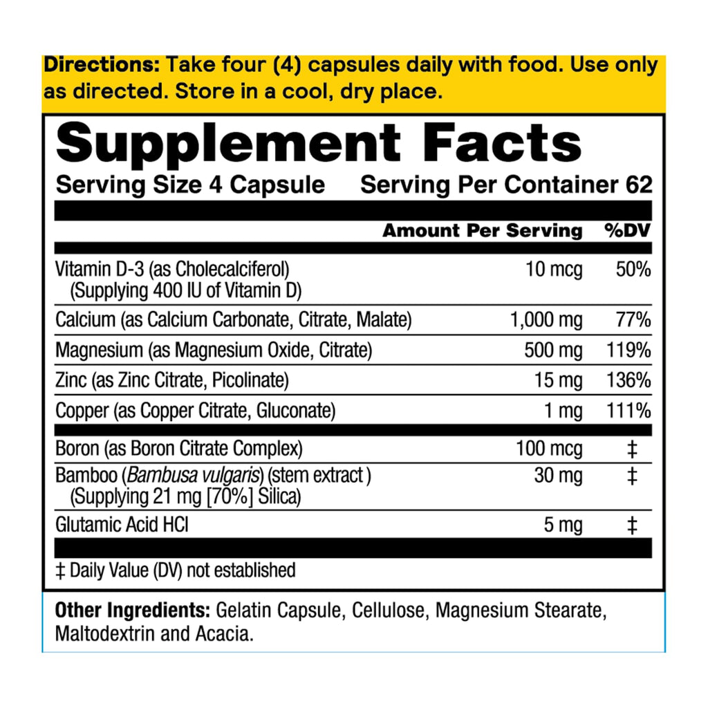 Cal Mag Zinc Complex 250 Count F47614
