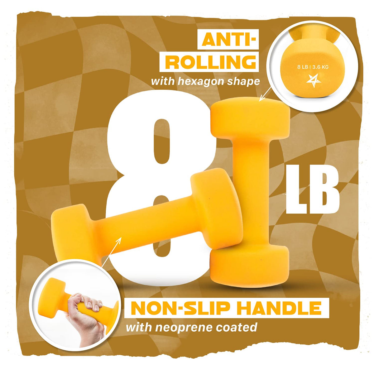 Neoprene Dumbbells D8135