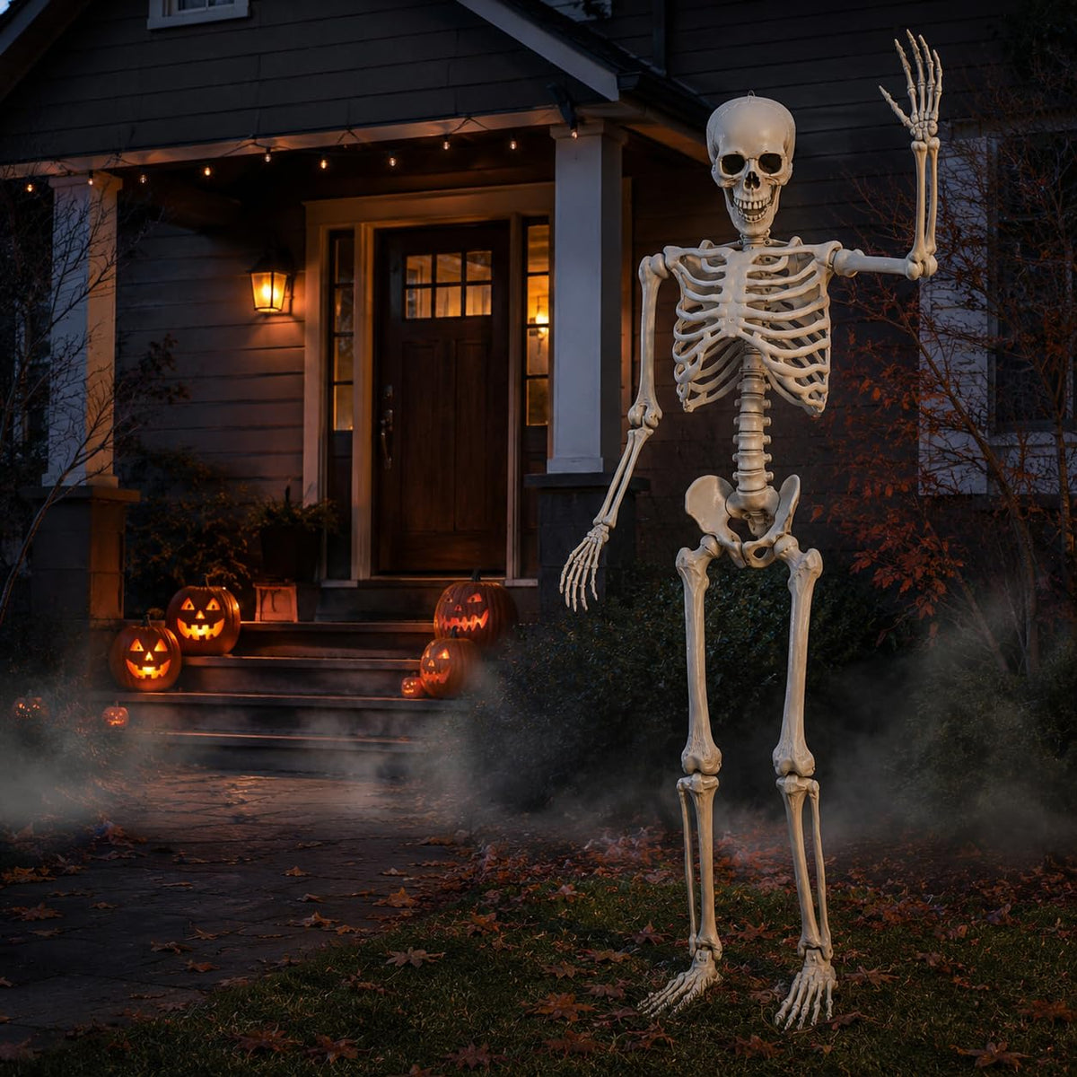 Life Size Poseable Skeleton with Movable Joints D765