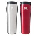 Silver Stainless Steel 16 oz Insulated Travel Mug M16011