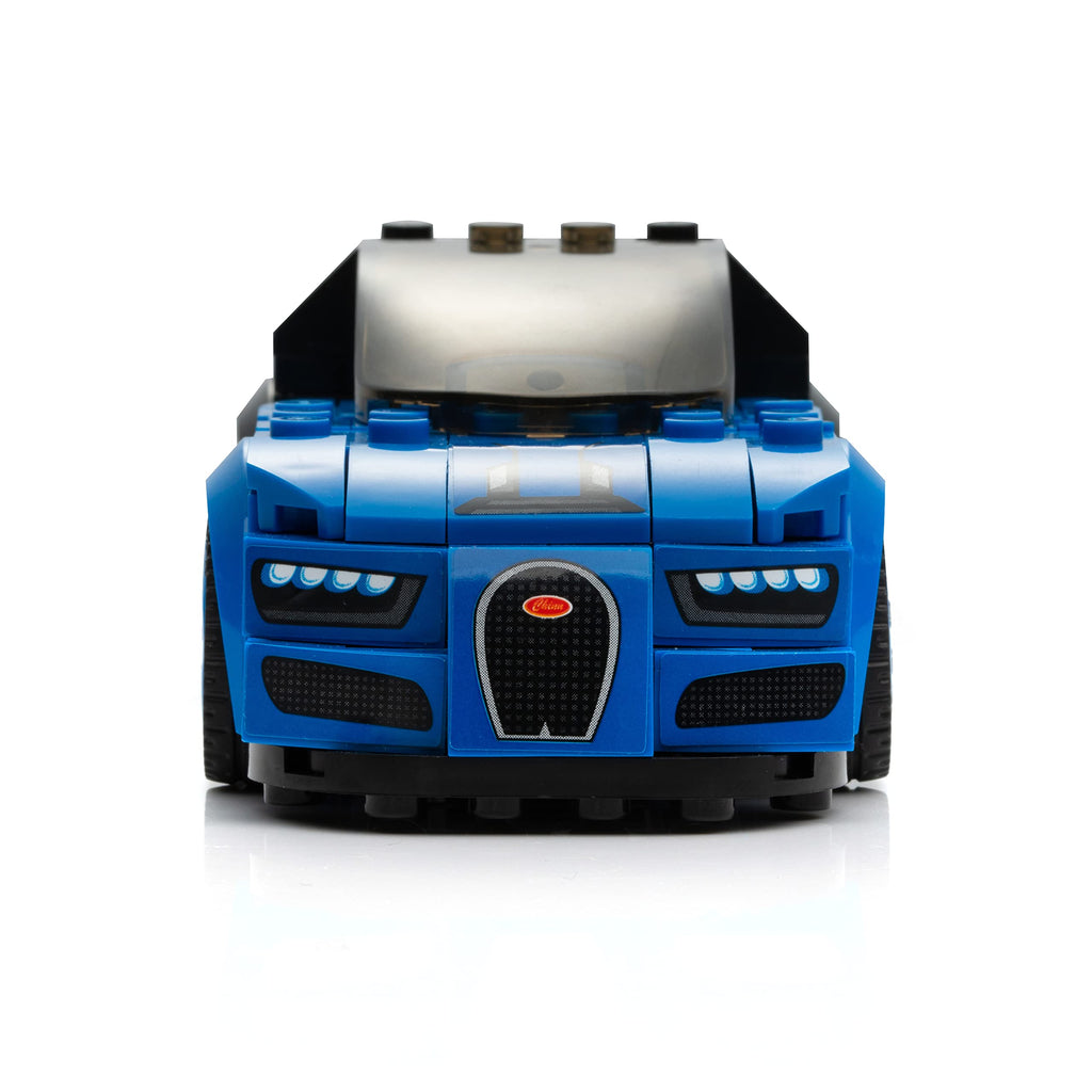 Blue 237 Pieces Racing Car Building Block Set R579309