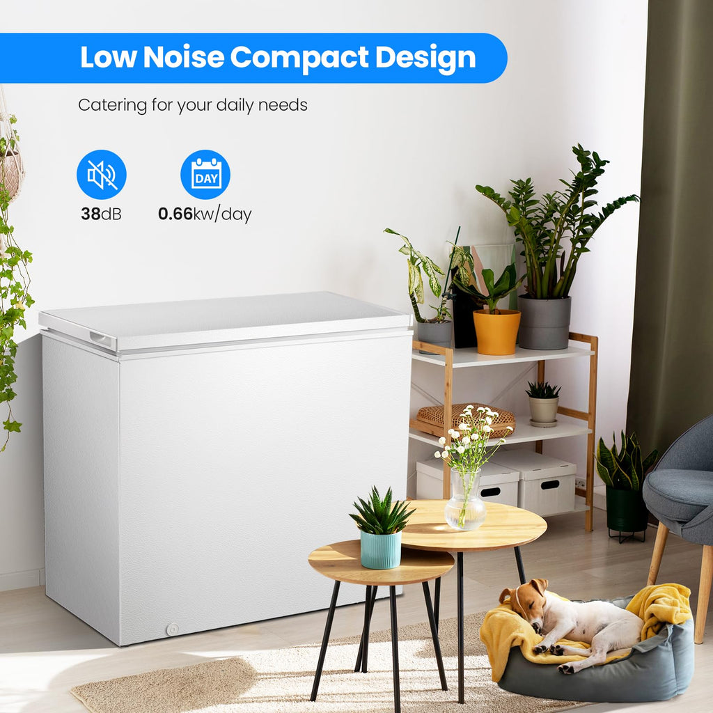 7.0 Cubic Feet White Chest Freezer V9849